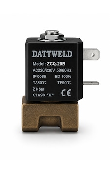 Dattweld Zcq-20b Kaynak Makinesi Gaz Valfi 220/230v Mıg Tıg Argon Solenoid Valf