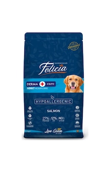 Felicia Düşük Tahıllı Somonlu Orta ve Büyük Irk Yetişkin Köpek Maması 15 KG Felicia Düşük Tahıllı Somonlu Orta ve Büyük Irk Yetişkin Köpek Maması 15 KG