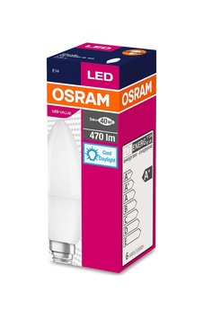 Osram Led 10'lu Paket Mum Clb 40 5w 470 Lümen 6500 Kelvin Beyaz Işık E14 Duy Ampul Sku: Smg8690010197405 Açık Kahverengi Osram Led 10'lu Paket Mum Clb 40 5w 470 Lümen 6500 Kelvin Beyaz Işık E14 Duy Ampul Sku: Smg8690010197405 Açık Kahverengi