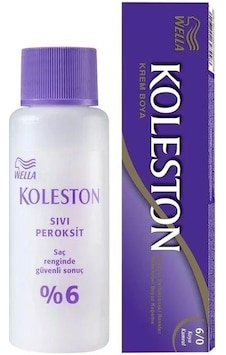 Koleston Krem Tüp Saç Boyası + %6 Sıvı Peroksit Koleston Krem Tüp Saç Boyası + %6 Sıvı Peroksit