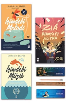 Genç Timaş Zia Dünyayı Siliyor - İçimdeki Melodi - İçimdeki Müzik Set 3 Kitap Genç Timaş Zia Dünyayı Siliyor - İçimdeki Melodi - İçimdeki Müzik Set 3 Kitap