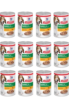 Hill's Science Plan Tavuklu Yavru Köpek Konserve Maması 12 x 370 G