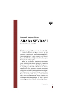 Araba Sevdası - Recaizade Mahmut Ekrem - Turkuvaz Araba Sevdası - Recaizade Mahmut Ekrem - Turkuvaz