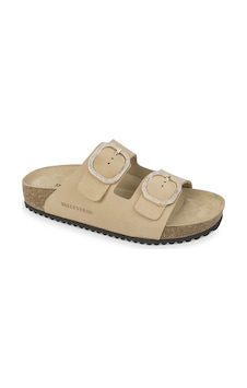 Terlik Kadın Vg1571tk Valleverde Nabuk Slipper Corda Toprak
