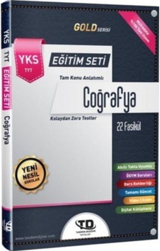 Yks Tyt Coğrafya Eğitim Seti Tandem Akademi Yayınları Yks Tyt Coğrafya Eğitim Seti Tandem Akademi Yayınları