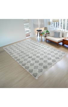 Kadife Dokuma Halı & Kilim Örtüsü 200x300 Cm 6m² Kadife Halı Koruma Örtüsü Gri