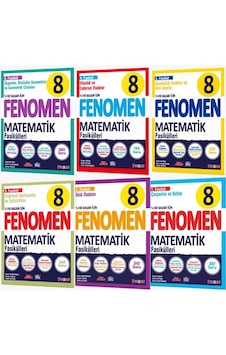 Fenomen Yayınları 8.sınıf Lgs Matematik Fasikül Seti - 6 Kitap Fenomen Yayınları 8.sınıf Lgs Matematik Fasikül Seti - 6 Kitap