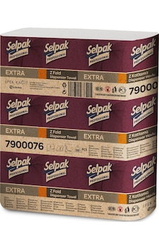 Selpak Professional Extra Z Katlı Dispenser Havlu 12 x 200'lü