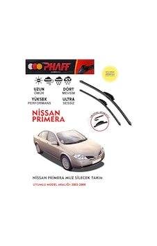 Nissan Primera P12 Muz Silecek Takımı 2004 Model Araca Özel Aparat Nissan Primera P12 Muz Silecek Takımı 2004 Model Araca Özel Aparat