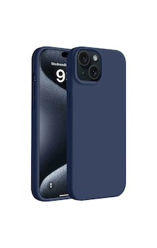 Gld-spt- Newface Apple Uyumlu iPhone 15 Plus Kılıf First Silikon - Lacivert Gld-spt- Newface Apple Uyumlu iPhone 15 Plus Kılıf First Silikon - Lacivert