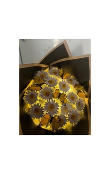 Led Işıklı Papatya Buketi Beyaz - 548879967 Beyaz