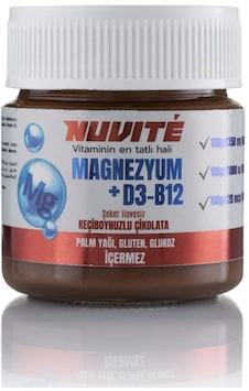 Nuvite Magnezyum D3 B12 200 G Nuvite Magnezyum D3 B12 200 G