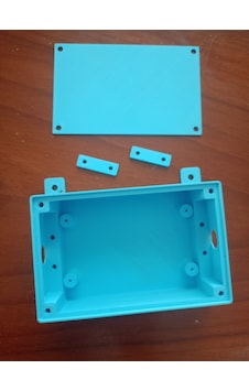 Elektronik Proje Kutusu 112 72 37 Mm 3 Renk Beyaz Siyah Mavi