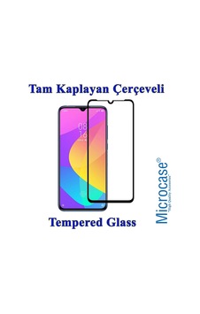 Microcase Xiaomi Mi Cc9 Tam Kaplayan Çerçeveli Tempered Cam Siyah Microcase Xiaomi Mi Cc9 Tam Kaplayan Çerçeveli Tempered Cam Siyah