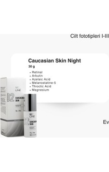 Meline Caucasian Skin Night 30 Gr