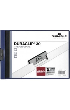 Sıkıştırmalı Dosya Plastik Durable 2246 Duraclıp 30 Yp A4 Yatay Sıkıştırmalı Dosya Plastik Durable 2246 Duraclıp 30 Yp A4 Yatay