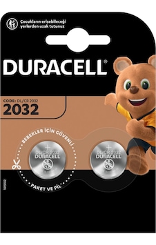 Duracell Cr2032 Lityum Pil 2'li Paket Duracell Cr2032 Lityum Pil 2'li Paket