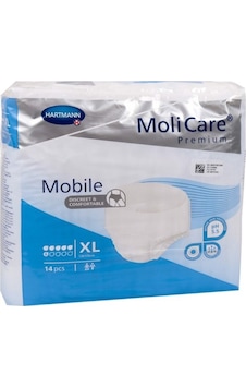 Molicare 6 Damla 2140 Gr Emiş Kapasiteli Külot Bez Xlarge 14 Lü 4 Paket XL Molicare 6 Damla 2140 Gr Emiş Kapasiteli Külot Bez Xlarge 14 Lü 4 Paket XL
