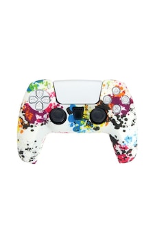 Ps5 Controller Gökkuşağı Seri Koruyucu Silikon Kılıf Model-1 Ps5 Controller Gökkuşağı Seri Koruyucu Silikon Kılıf Model-1