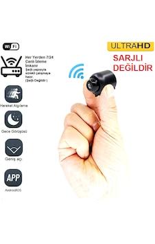 1080p Hd Mini Kamera - Wifi Özellikli Güvenlik Kamerası