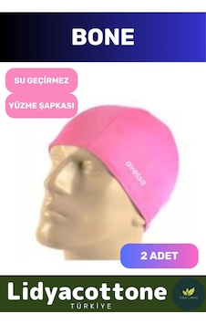 Likralı Silikon Havuz Ve Deniz Yüzücü Deniz Havuz Bonesi Su Geçirmez Yüzme Şapkası 2'li Set Pembe Çok Renkli Likralı Silikon Havuz Ve Deniz Yüzücü Deniz Havuz Bonesi Su Geçirmez Yüzme Şapkası 2'li Set Pembe Çok Renkli