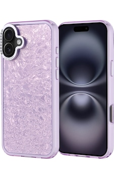 Apple Uyumlu iPhone 16 Plus Kılıf Taşlı Tasarımlı Zore Kapi Kapak Lila Apple Uyumlu iPhone 16 Plus Kılıf Taşlı Tasarımlı Zore Kapi Kapak Lila