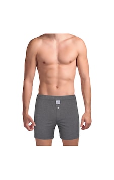 The Don Traditional Erkek Boxer Şort Açık Antrasit 001