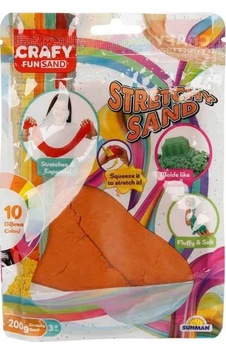 3601 Crafy Streç Oyun Kumu Turuncu 200 G Çok Renkli 3601 Crafy Streç Oyun Kumu Turuncu 200 G Çok Renkli