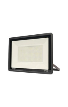 200 Watt Siyah Slim Kasa 6500k Beyaz Işık Ip65 Led Projektör