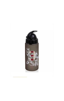 Taraftarlı Su Matarası Siyah