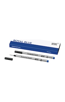 Montblanc 2 Roller Kalem Refill Medium Royal Blue 128233 Montblanc 2 Roller Kalem Refill Medium Royal Blue 128233