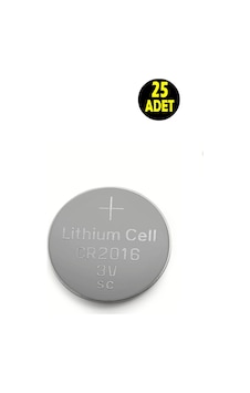 25 Adet 3 Volt Cr2016 Lityum Para Pil Dl2016 Cr 2016 Bios-kepenk-kumanda Terazi Düğme Lithum Pili 25 Adet 3 Volt Cr2016 Lityum Para Pil Dl2016 Cr 2016 Bios-kepenk-kumanda Terazi Düğme Lithum Pili
