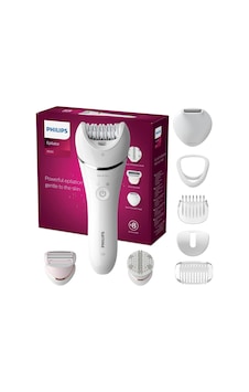 Philips Epilatör Serisi 8000, Bacaklar Ve Vücut İçin Kablosuz Islak Ve Kuru Epilatör, Tüy Alma Cihazı, 8 Aksesuarlı, Tıraş Makinesi, Uzun Tüy Kesme Makinesi Ve Vücut Eksfoliyatörü Bre735/00 Philips Epilatör Serisi 8000, Bacaklar Ve Vücut İçin Kablosuz Islak Ve Kuru Epilatör, Tüy Alma Cihazı, 8 Aksesuarlı, Tıraş Makinesi, Uzun Tüy Kesme Makinesi Ve Vücut Eksfoliyatörü Bre735/00