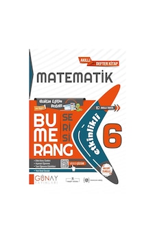 6.Sınıf Bumerang Etkinlikli Matematik Günay Yayınları 6.Sınıf Bumerang Etkinlikli Matematik Günay Yayınları