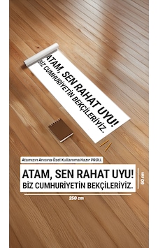 10 Kasım - Hazır Pankart - Biz Bekçileriz
