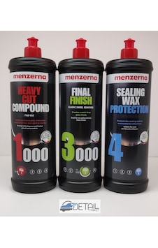 Menzerna 1000 3000 Sealingwax Kalın Pasta Hare Boya Kor. Set 1 Lt Menzerna 1000 3000 Sealingwax Kalın Pasta Hare Boya Kor. Set 1 Lt