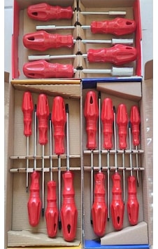 18 Parça Lokma - Torx - Düz Ve Yıldız Tornavida Seti Takımı