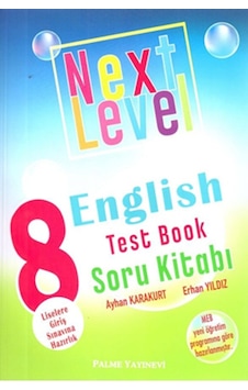 Palme 8. Sınıf English Test Book Soru Kitabı Next Level Palme 8. Sınıf English Test Book Soru Kitabı Next Level