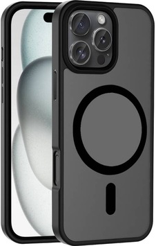 Nihcase Apple Uyumlu iPhone 16 Pro Max Kılıf M-safe Şarj Özellikli Mat Arka Yüzey Sio Kapak Nihcase Apple Uyumlu iPhone 16 Pro Max Kılıf M-safe Şarj Özellikli Mat Arka Yüzey Sio Kapak