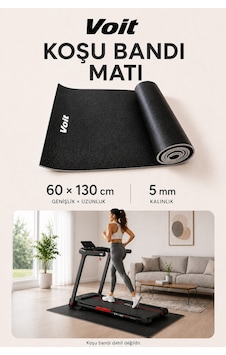 Voit Koşu Bandı Matı 60 x 130 CM – 5 MM Kalınlık, Zemin Koruyucu Minder Voit Koşu Bandı Matı 60 x 130 CM – 5 MM Kalınlık, Zemin Koruyucu Minder