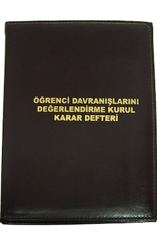 Kocaoluk Öğrenci Davranışlarını Değerlendirme Kurul Karar Defteri Kocaoluk Öğrenci Davranışlarını Değerlendirme Kurul Karar Defteri