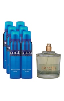 Snob Deodorant 150 Ml 6 Adet + 100ml Parfüm Kutusuz Ve Kapaksız