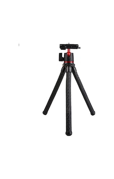 Rtako Octopus Telefon-kamera Tripodu Tripod Standı - Siyah -
