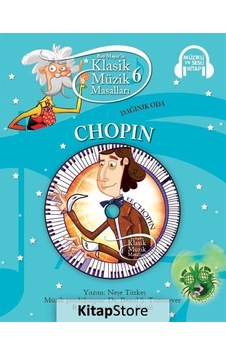 Klasik Müzik Masalları 6 / Dağınık Oda Chopin Karton Kapak Klasik Müzik Masalları 6 / Dağınık Oda Chopin Karton Kapak