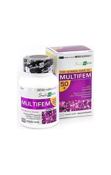 Suda Vitamin Multifem + Probiyotik 50+ 50 Kapsül