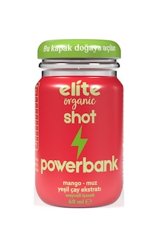 Elite Shot Powerbank Yeşil Çaylı Meyveli İçecek 60 Ml Elite Shot Powerbank Yeşil Çaylı Meyveli İçecek 60 Ml