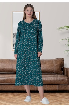 Mecit Pijama Mecit 6025 Yeşil %100 Pamuk Büyük Beden Kadın Gecelik Yeşil Mecit Pijama Mecit 6025 Yeşil %100 Pamuk Büyük Beden Kadın Gecelik Yeşil