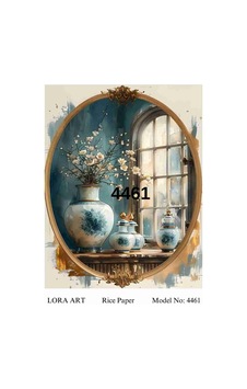 Lora Pirinç Dekopaj Kağıdı 4461