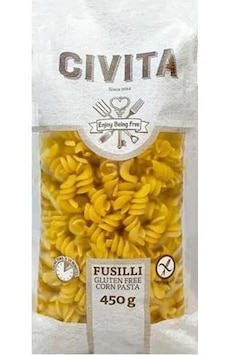Civita Glutensiz Fusıllı Burgu Makarna 450 G