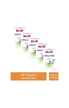 Hipp 2 Organik Devam Sütü 500 G x 5 Adet Hipp 2 Organik Devam Sütü 500 G x 5 Adet